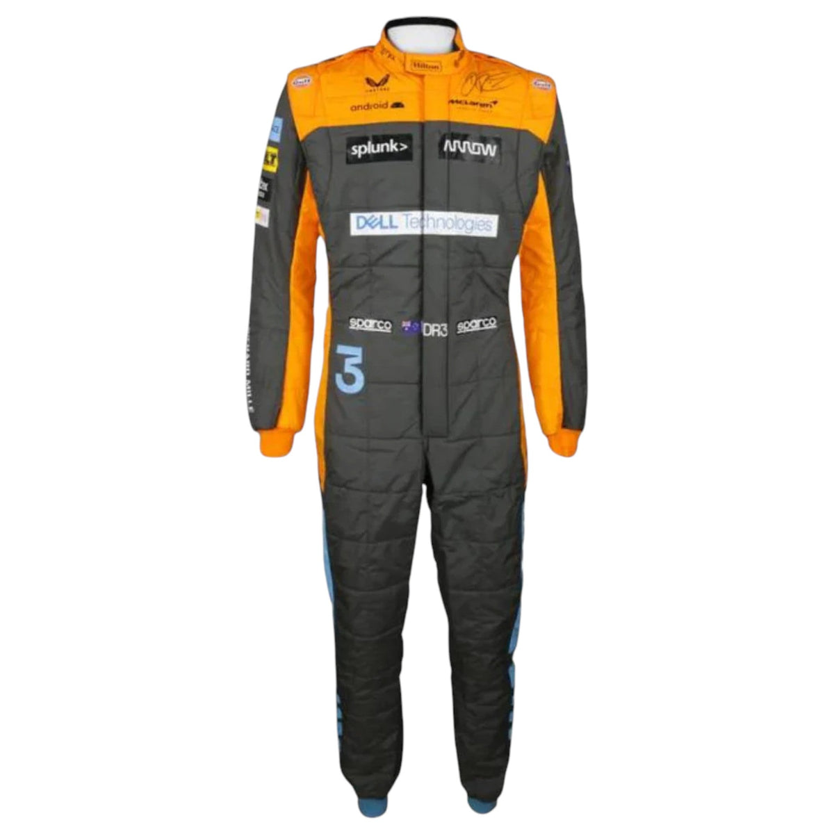 Daniel Ricciardo 2022 Mclaren F1 Race Suit - Prix Racewears image 2