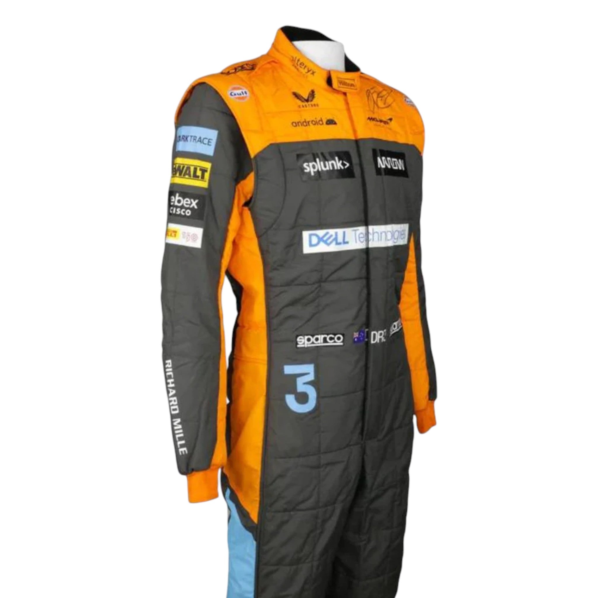 Daniel Ricciardo 2022 Mclaren F1 Race Suit - Prix Racewears image 4