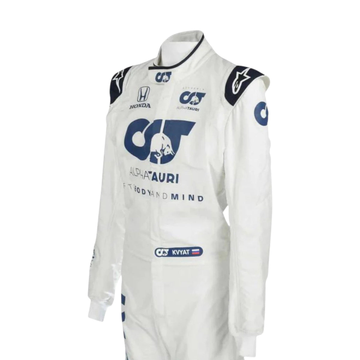 Daniil Kvyat 2020 Alphatauri F1 Race Suit - Prix Racewears image 2
