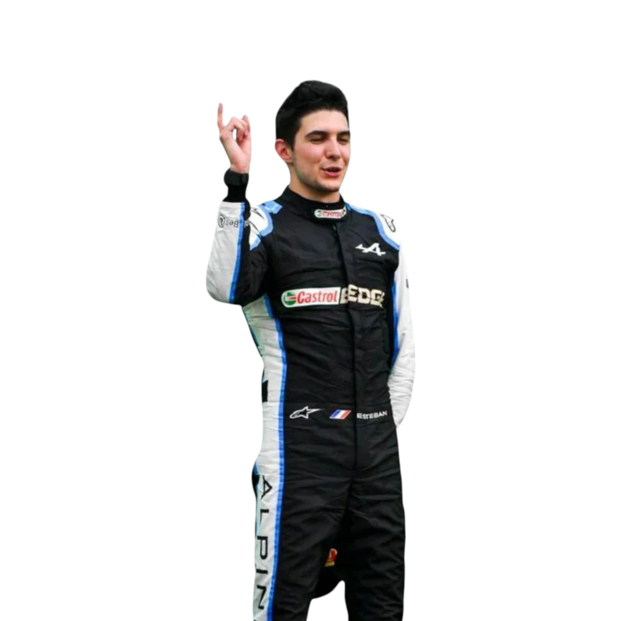Esteban Ocon 2021 Alpine F1 Race Suit - Prix Racewears image 3