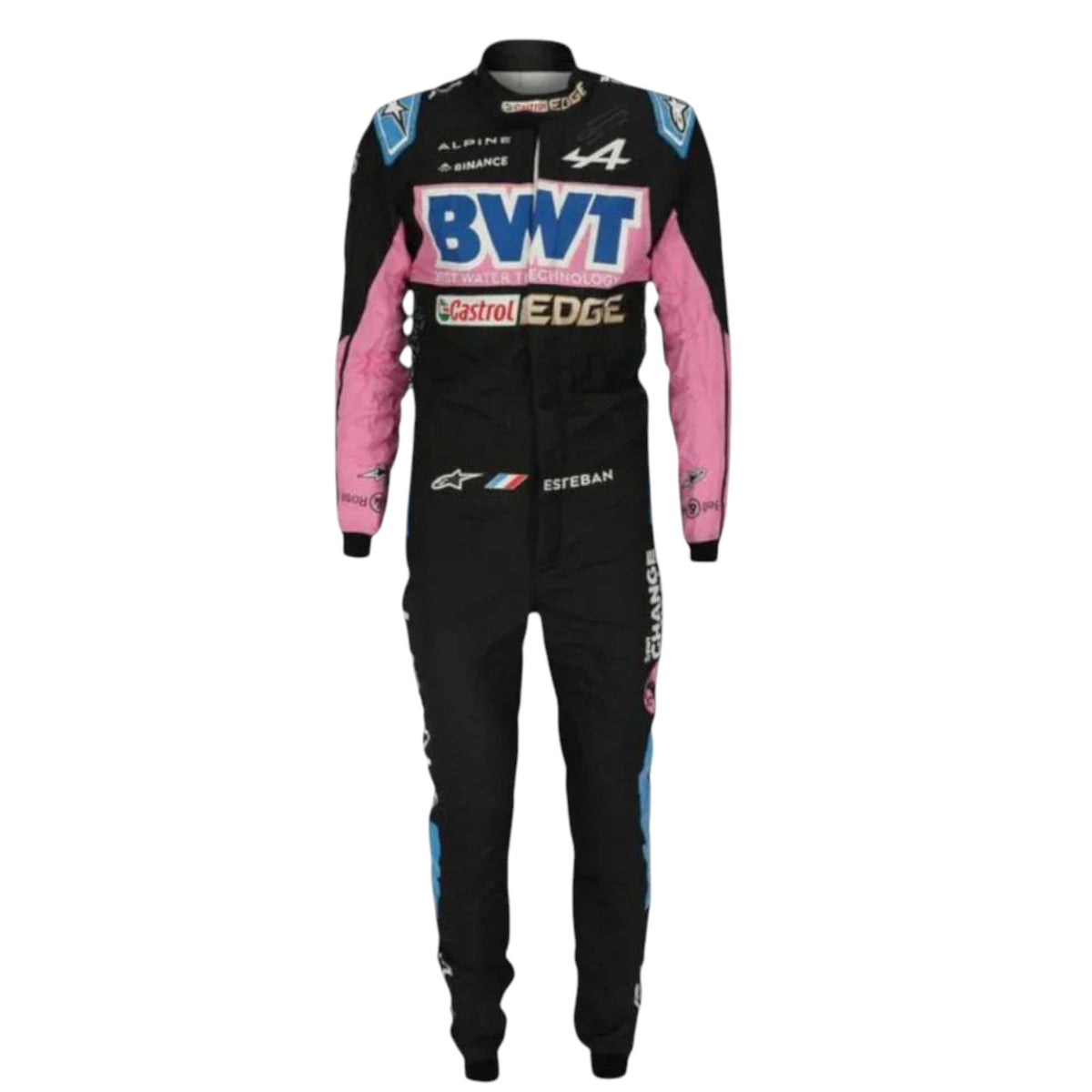 Esteban Ocon 2023 BWT Alpine F1 Race Suit - Prix Racewears image 1