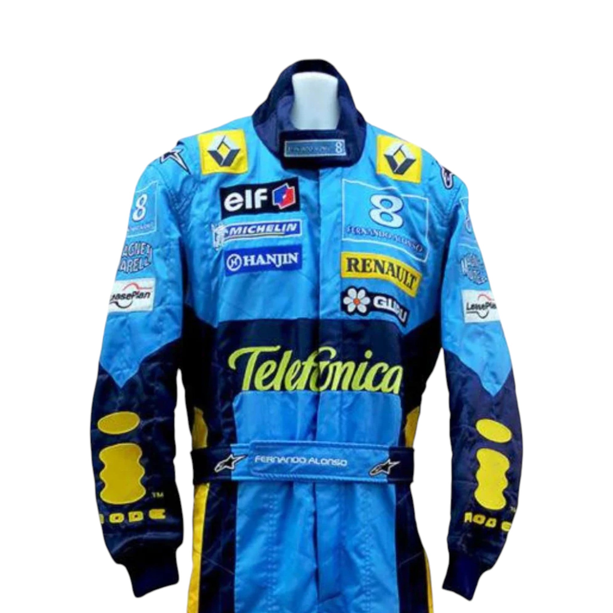 Fernando Alonso 2004 Renault F1 Race Suit - Prix Racewears image 2