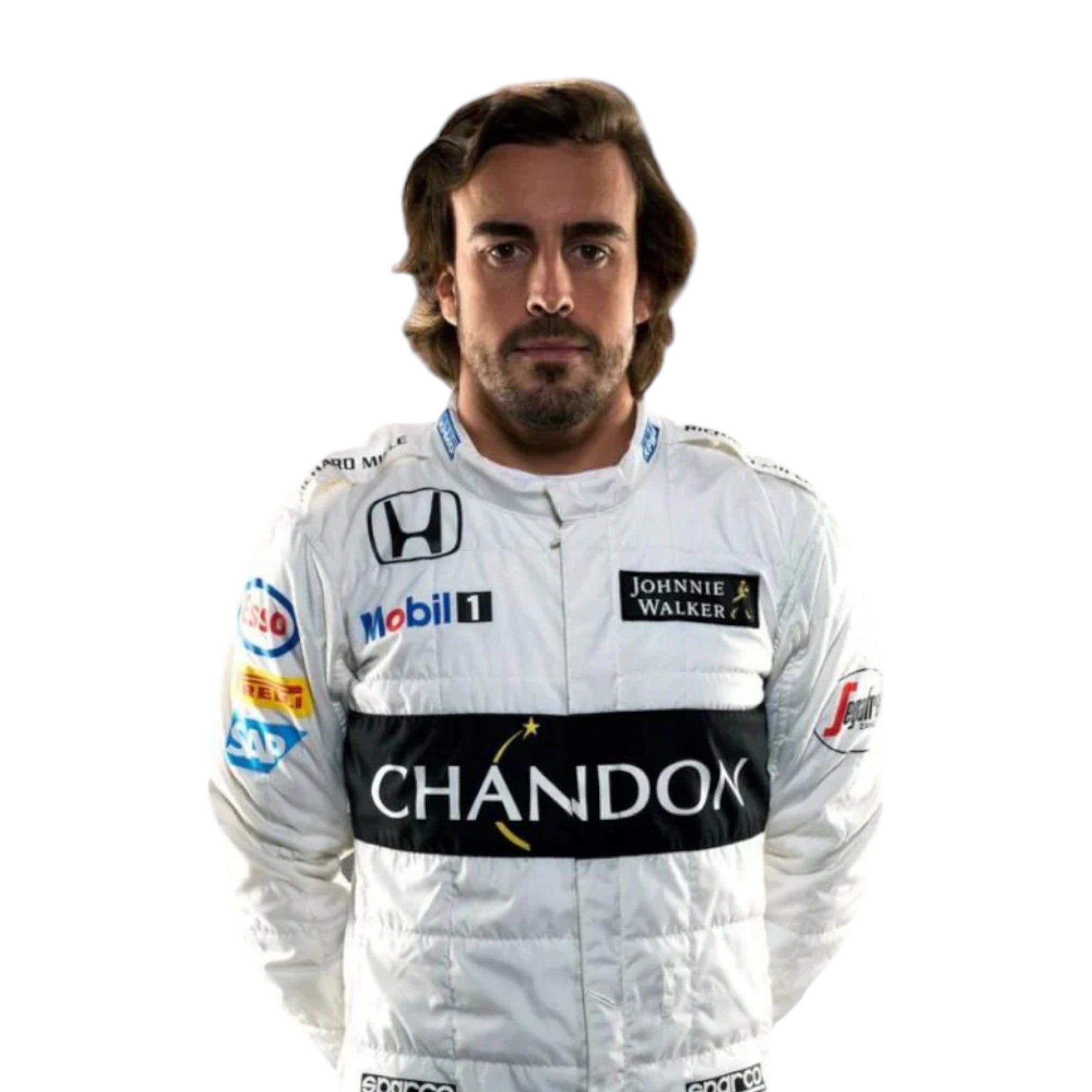 Fernando Alonso 2016 Mclaren F1 Race Suit - Prix Racewears image 2