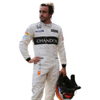 Fernando Alonso 2016 Mclaren F1 Race Suit - Prix Racewears image 3