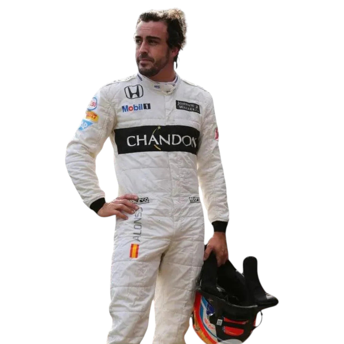 Fernando Alonso 2016 Mclaren F1 Race Suit - Prix Racewears image 3