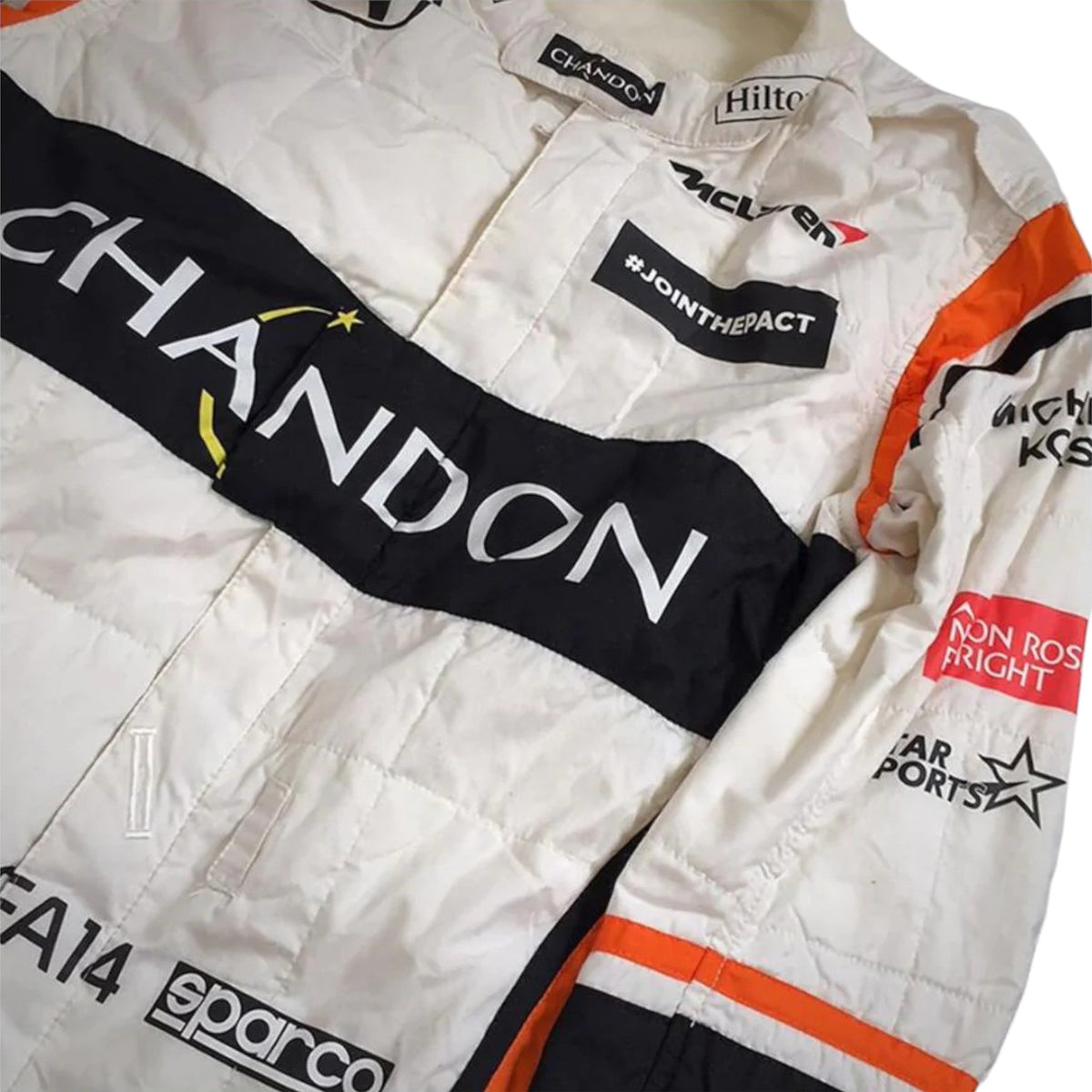 Fernando Alonso 2017 Mclaren F1 Race Suit - Prix Racewears image 2