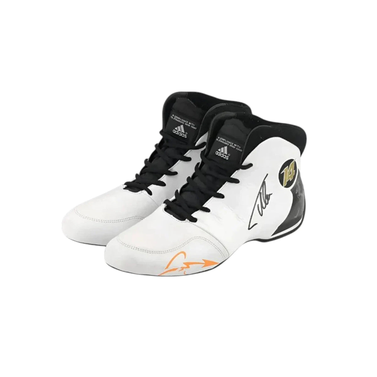 Fernando Alonso 2017 Mclaren F1 Racing Shoes - Prix Racewears image 1