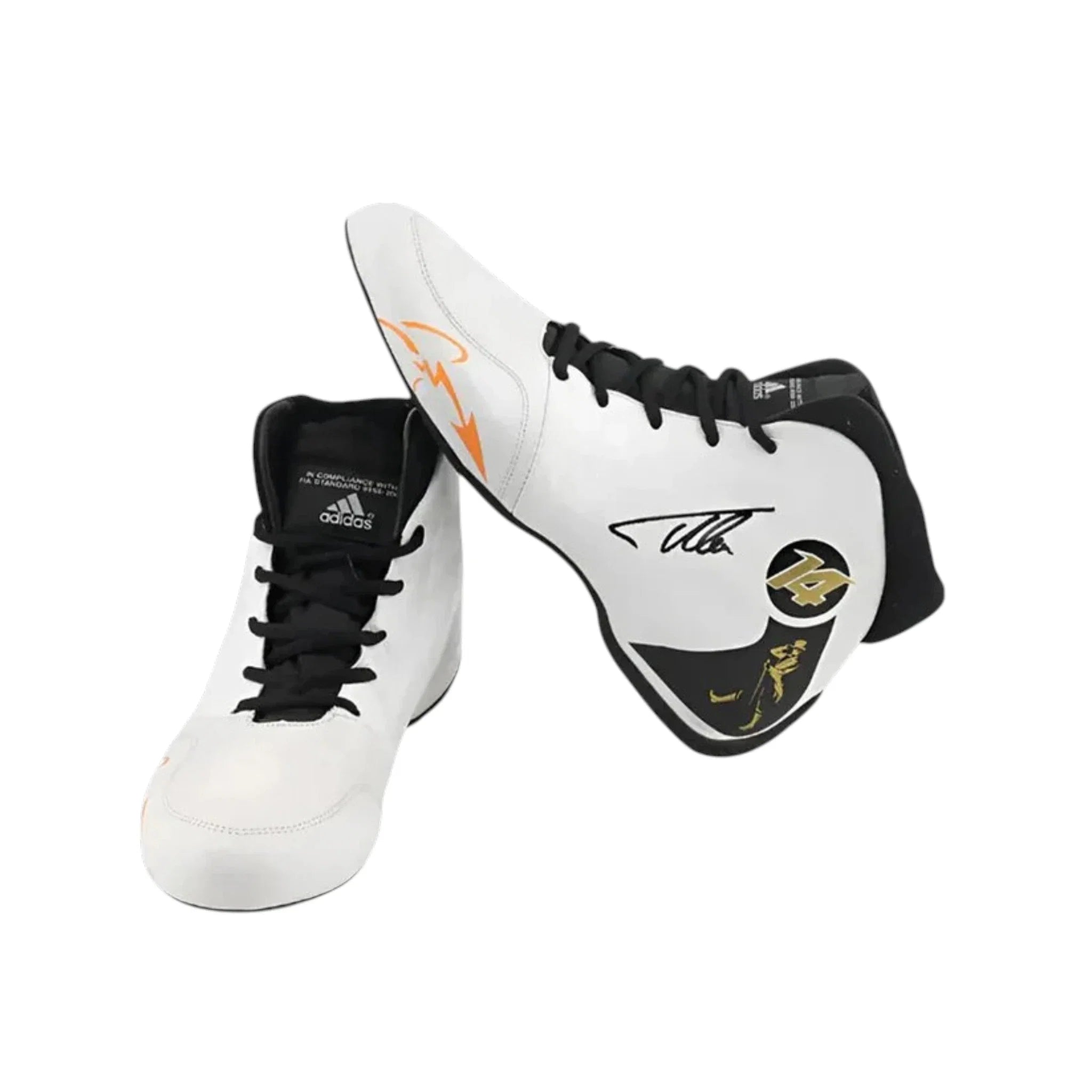 Fernando Alonso 2017 Mclaren F1 Racing Shoes - Prix Racewears image 2