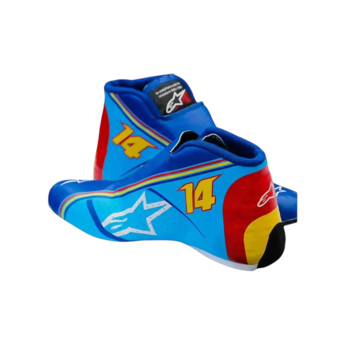 Fernando Alonso 2018 Mclaren 300GP Round 7 F1 Racing Shoes - Prix Racewears image 1