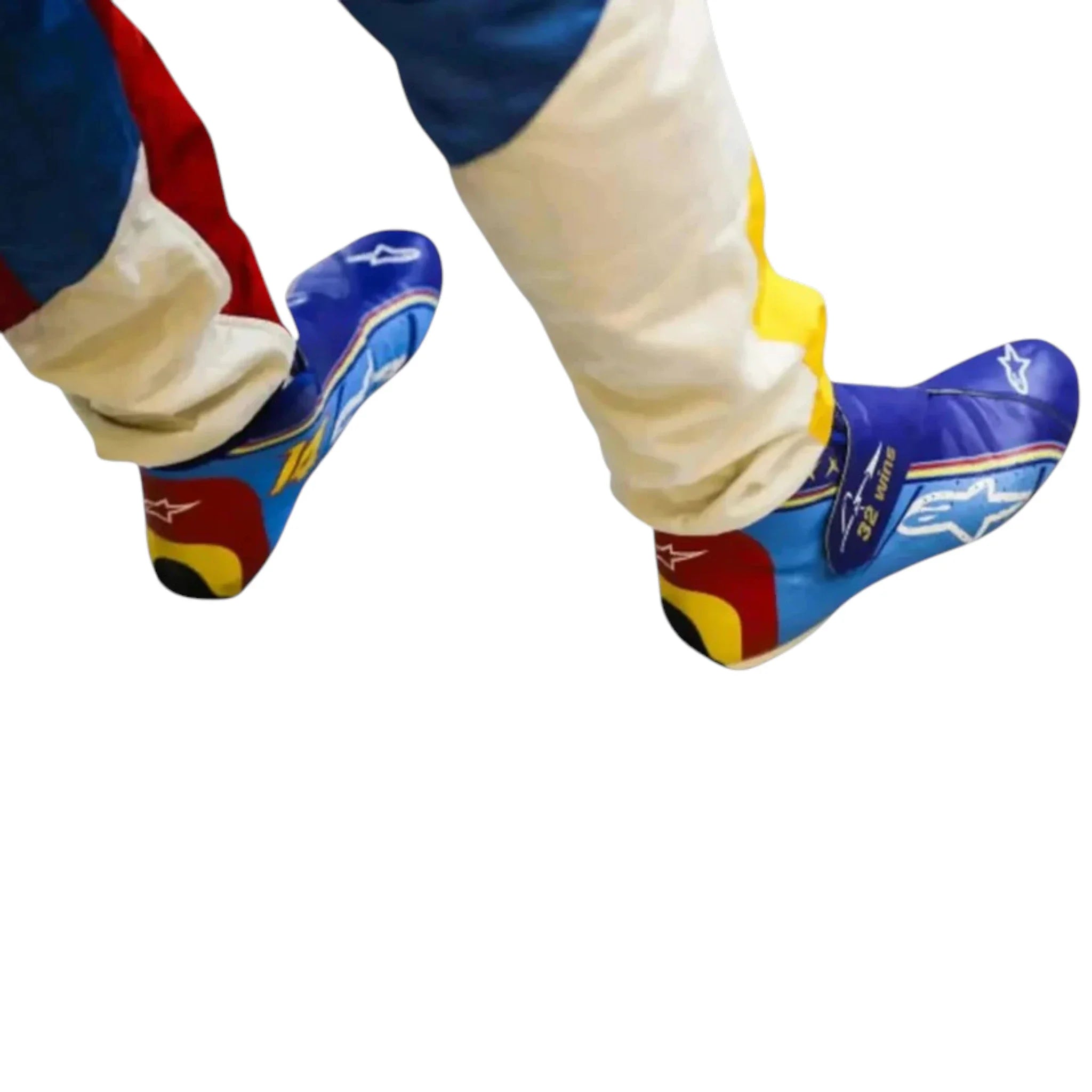 Fernando Alonso 2018 Mclaren 300GP Round 7 F1 Racing Shoes - Prix Racewears image 3