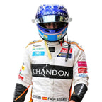 Fernando Alonso 2018 Mclaren F1 Race Suit - Prix Racewears image 2