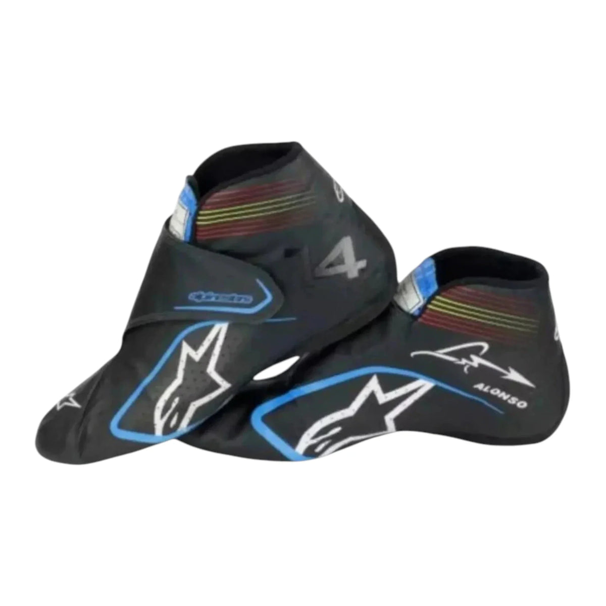 Fernando Alonso 2021 Alpine F1 Racing Shoes - Prix Racewears image 2