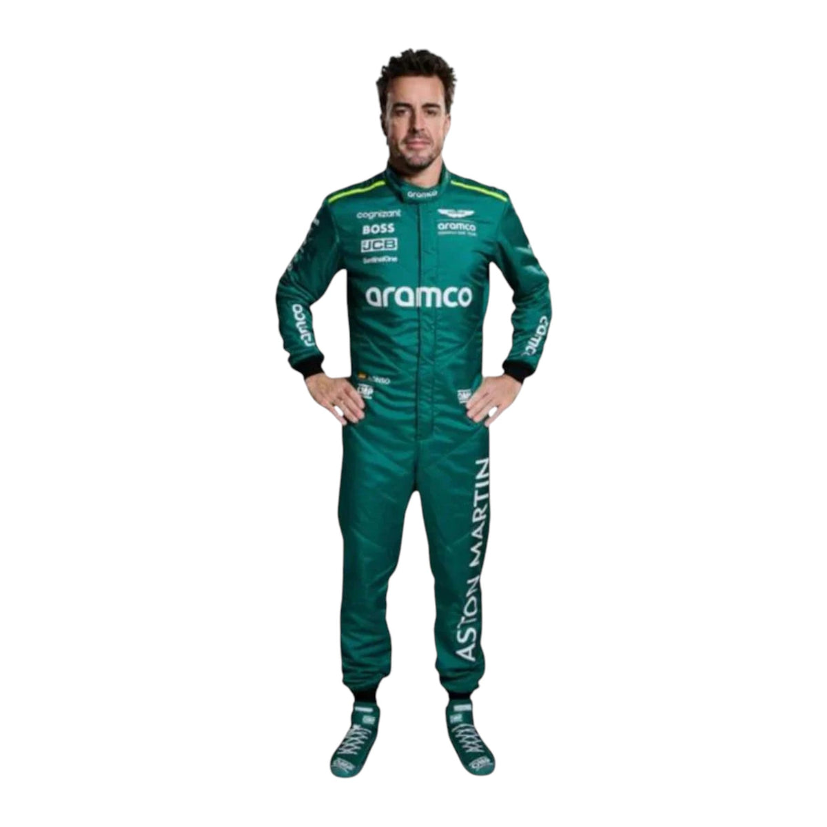 Fernando Alonso 2024 Aston Martin F1 Race Suit - Prix Racewears image 6