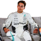 George Russel 2024 Mercedes-AMG Petronas Qatar GP F1 Race Suit - Prix Racewears image 2