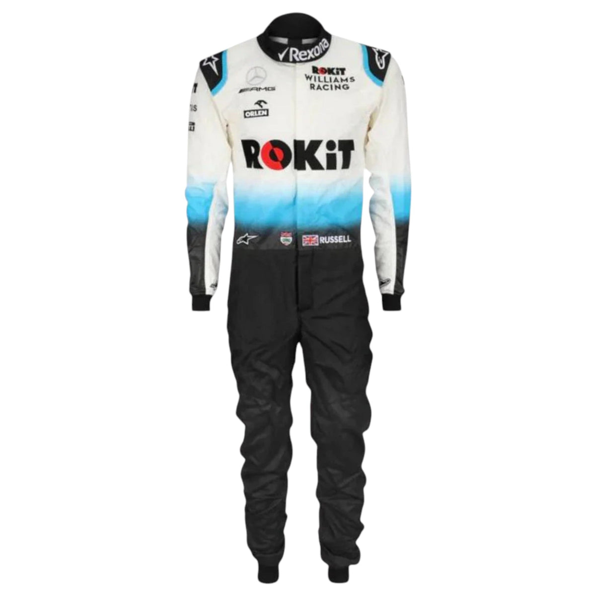 George Russell 2019 Williams F1 Race Suit - Prix Racewears image 1