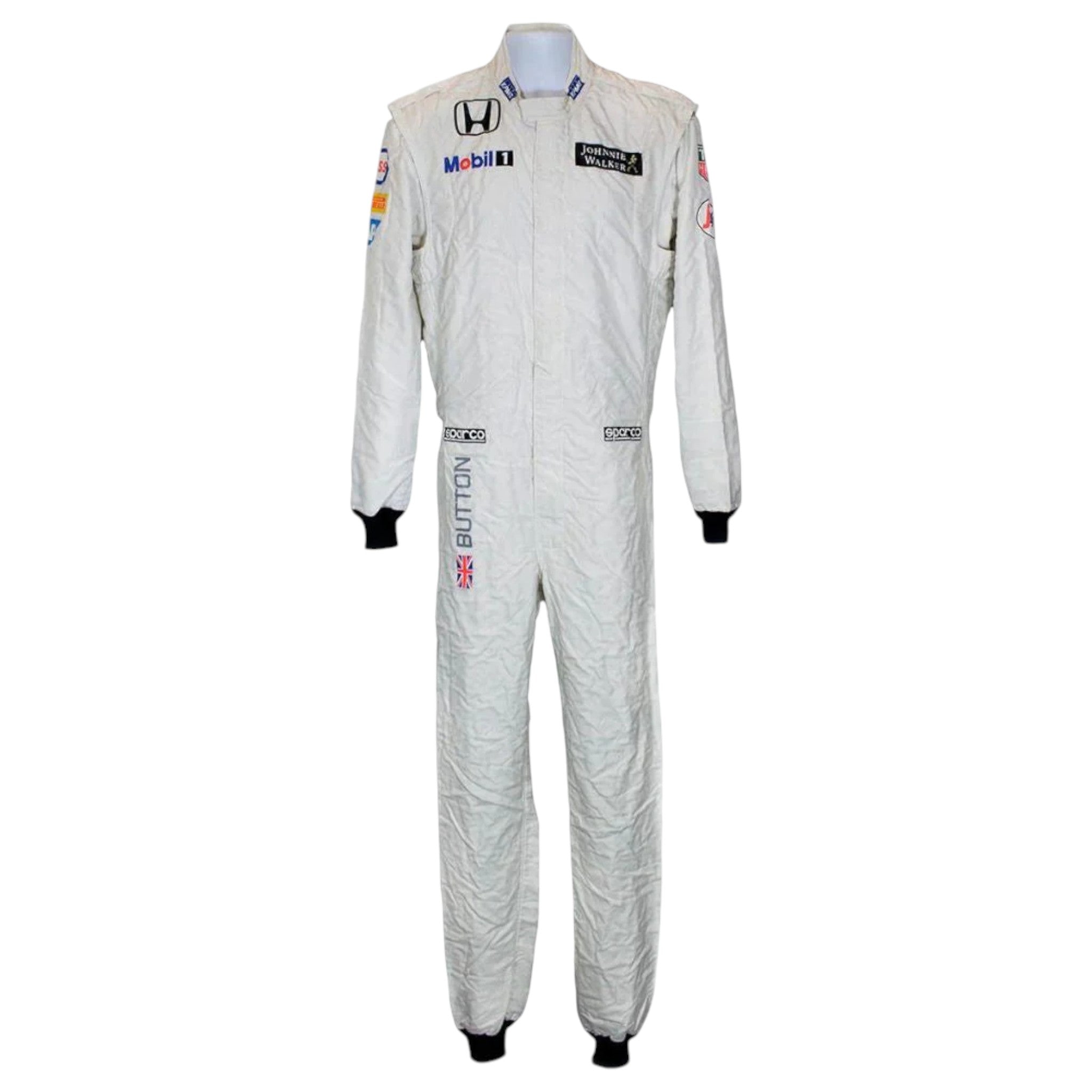 Jenson Button 2015 Mclaren F1 Race Suit - Prix Racewears image 2