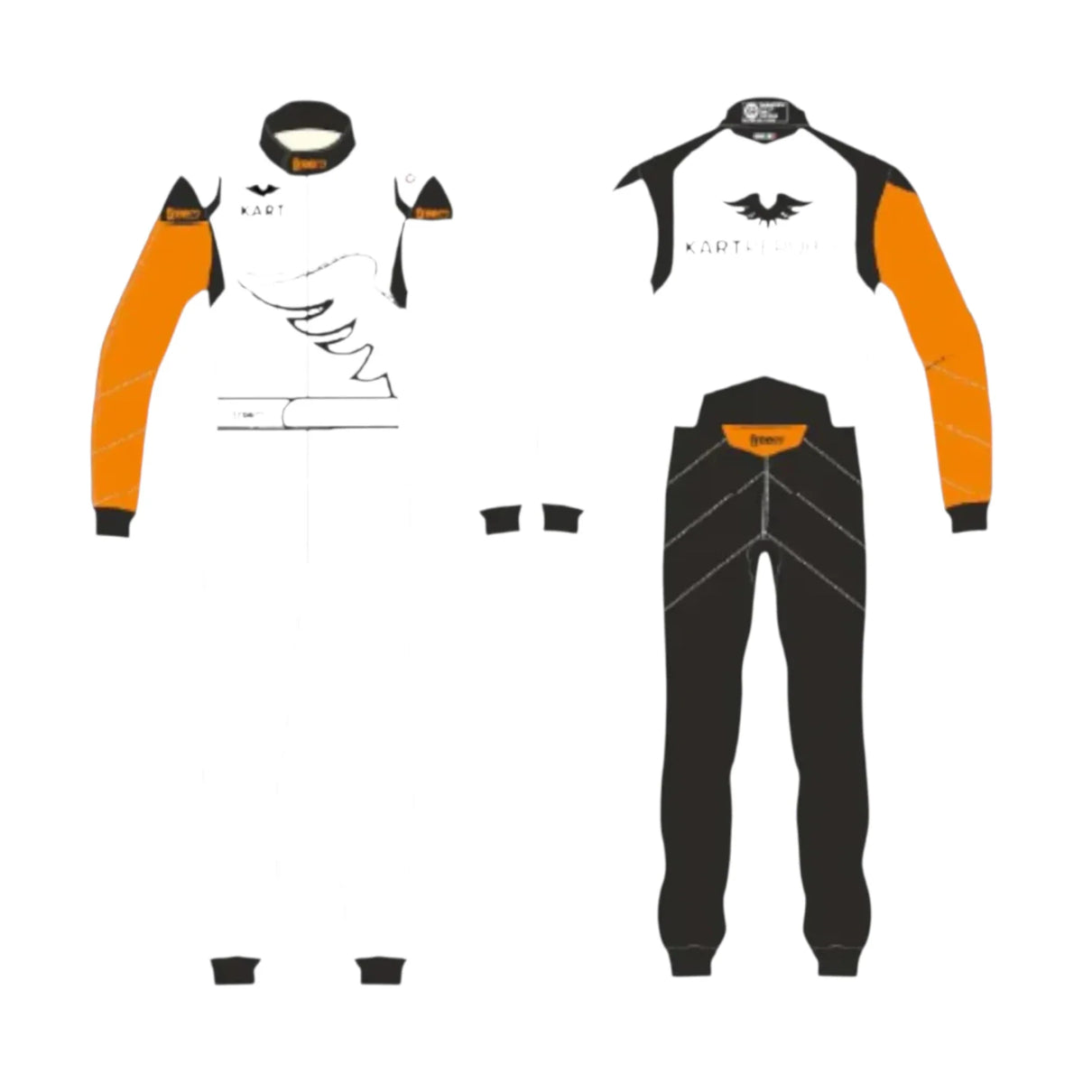 Kart Republic Asymmetric Go Kart Racing Suit - Prix Racewears image 3