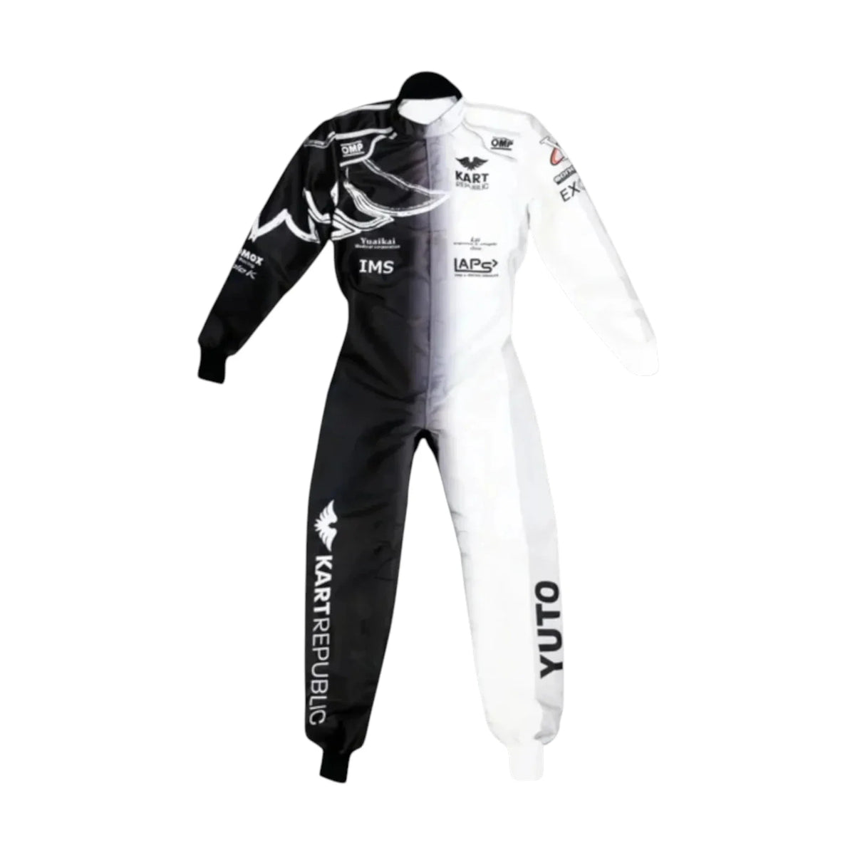 Kart Republic Split Panel Go Kart Racing Suit - Prix Racewears image 1