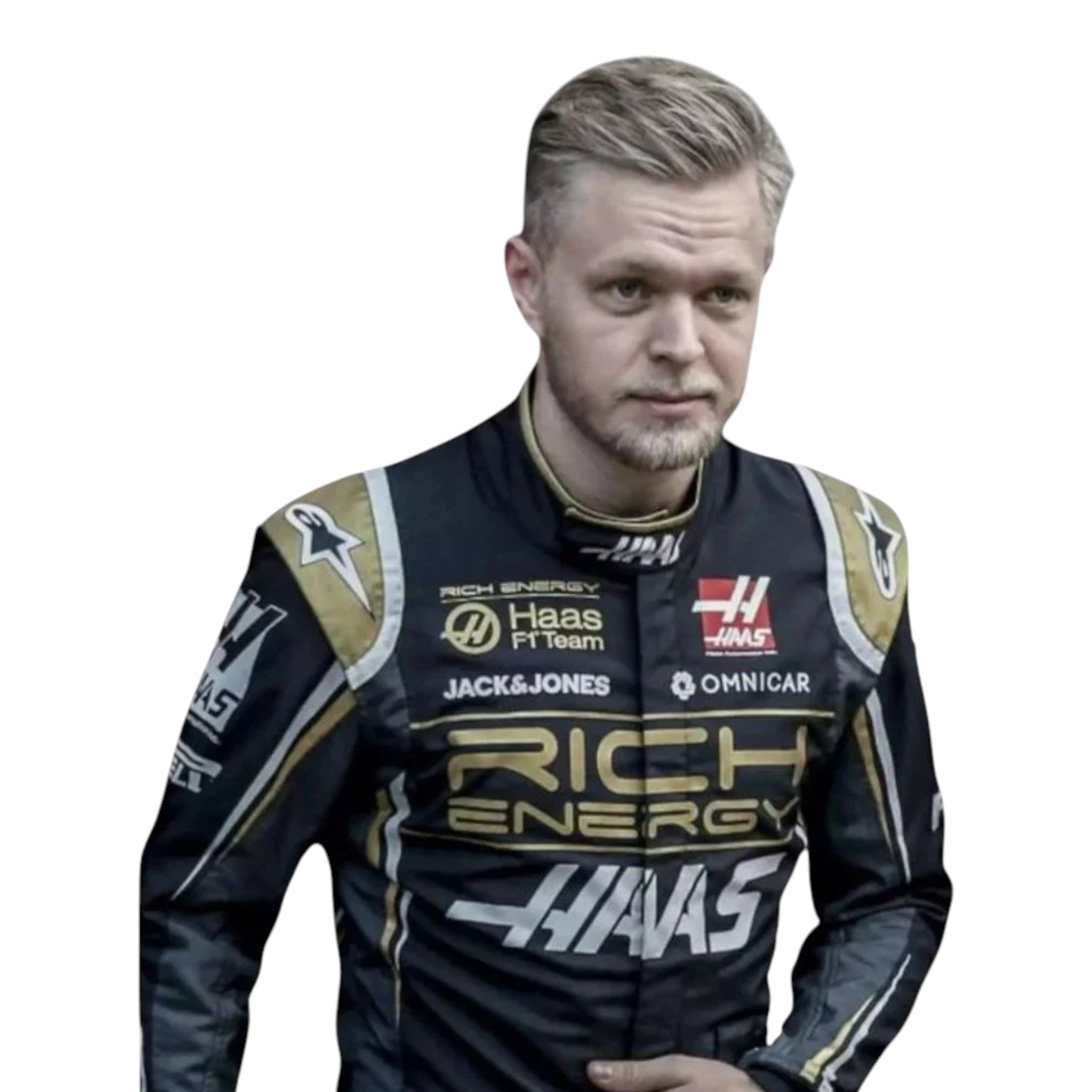 Kevin Magnussen 2019 Haas F1 Race Suit - Prix Racewears image 4
