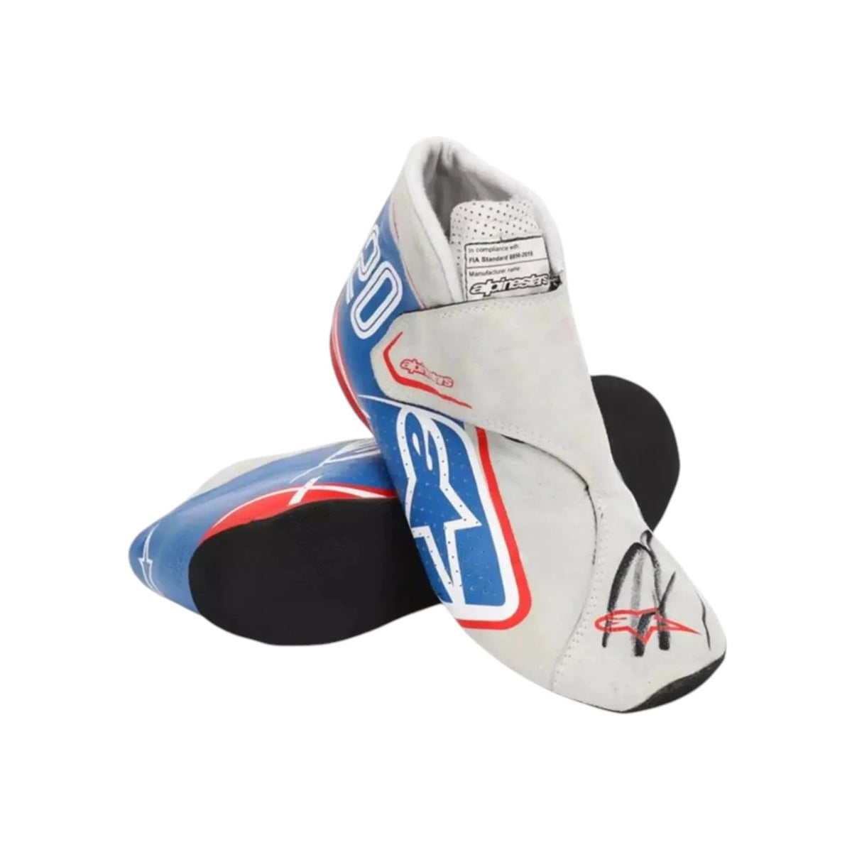 Kevin Magnussen 2022 Haas Italian GP Special Edition F1 Racing Shoes - Prix Racewears image 4