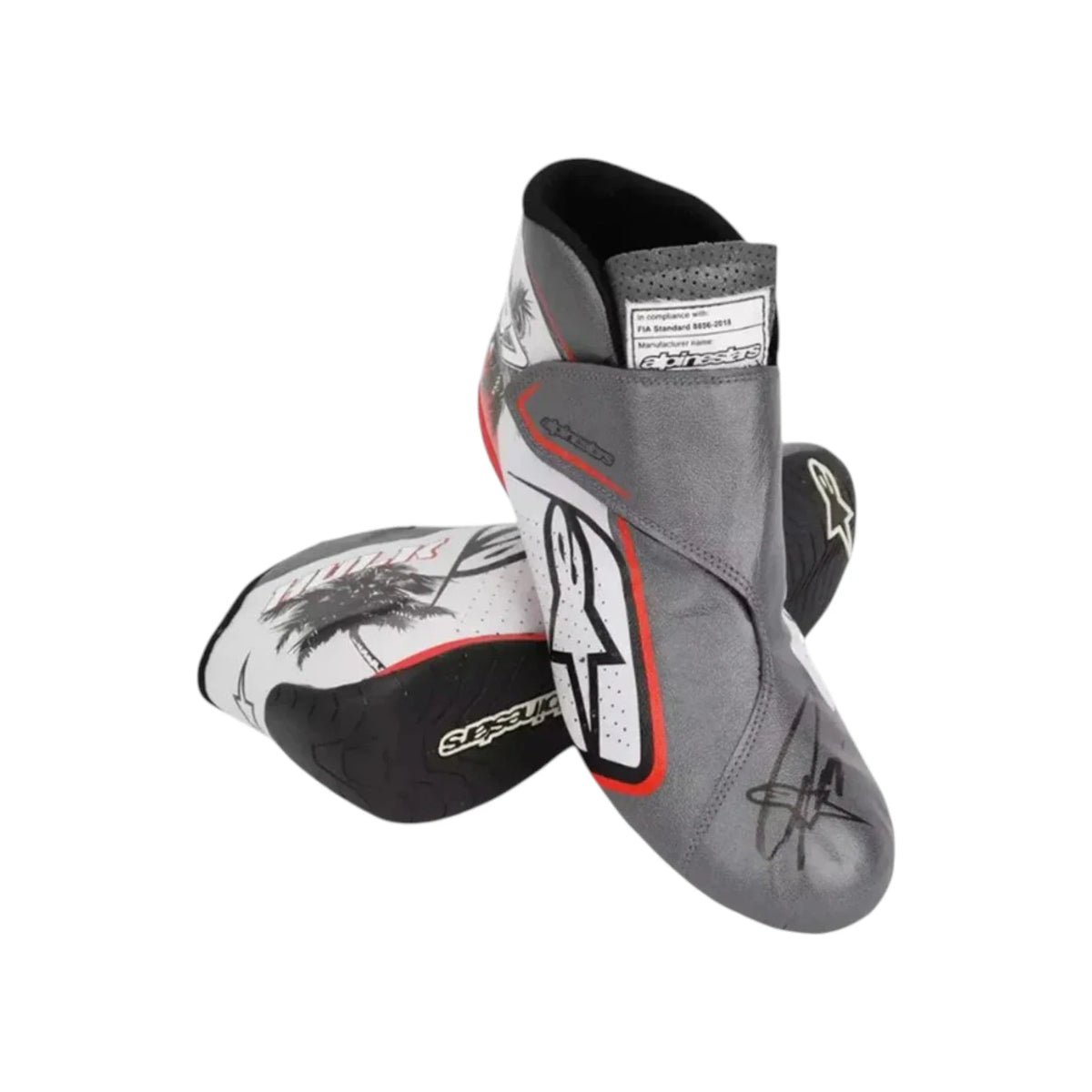 Kevin Magnussen 2023 Haas Miami GP F1 Racing Shoes - Prix Racewears image 3