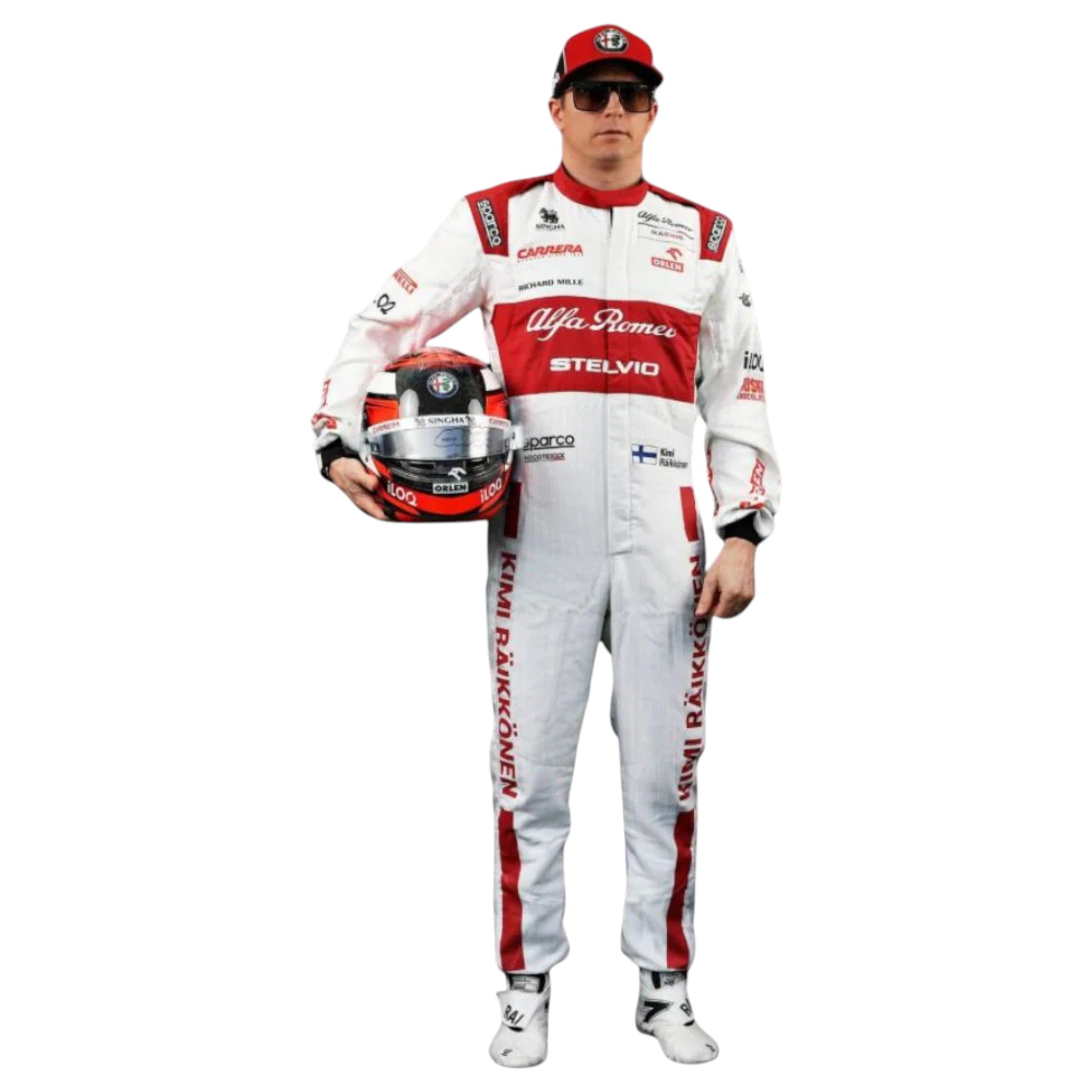 Kimi Räikkönen 2020 Alfa Romeo F1 Race Suit - Prix Racewears image 1