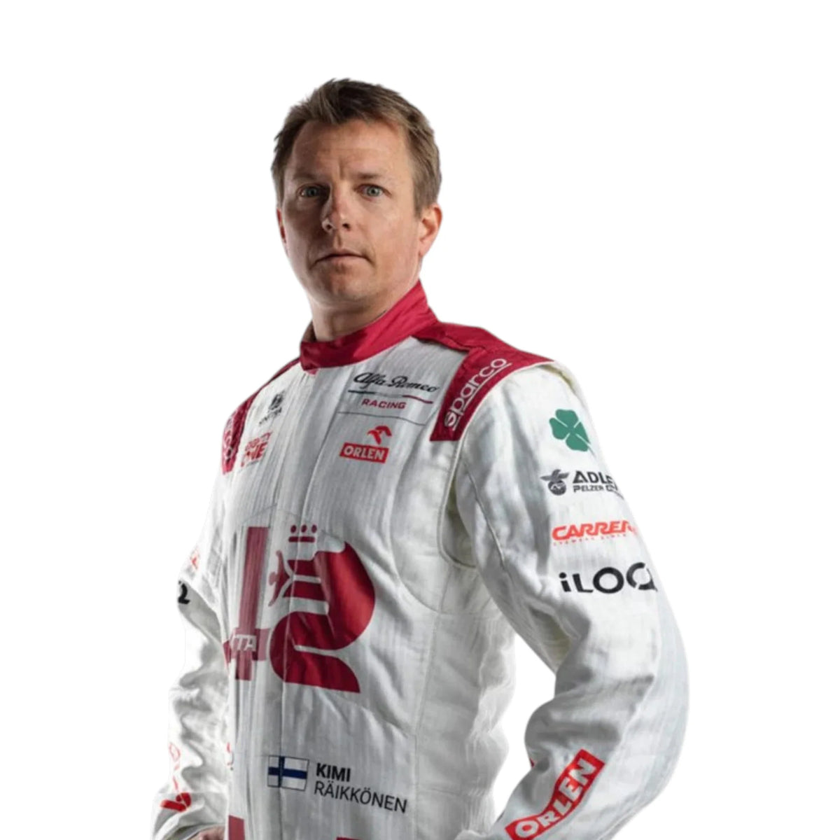 Kimi Räikkönen 2021 Alfa Romeo F1 Race Suit - Prix Racewears image 6