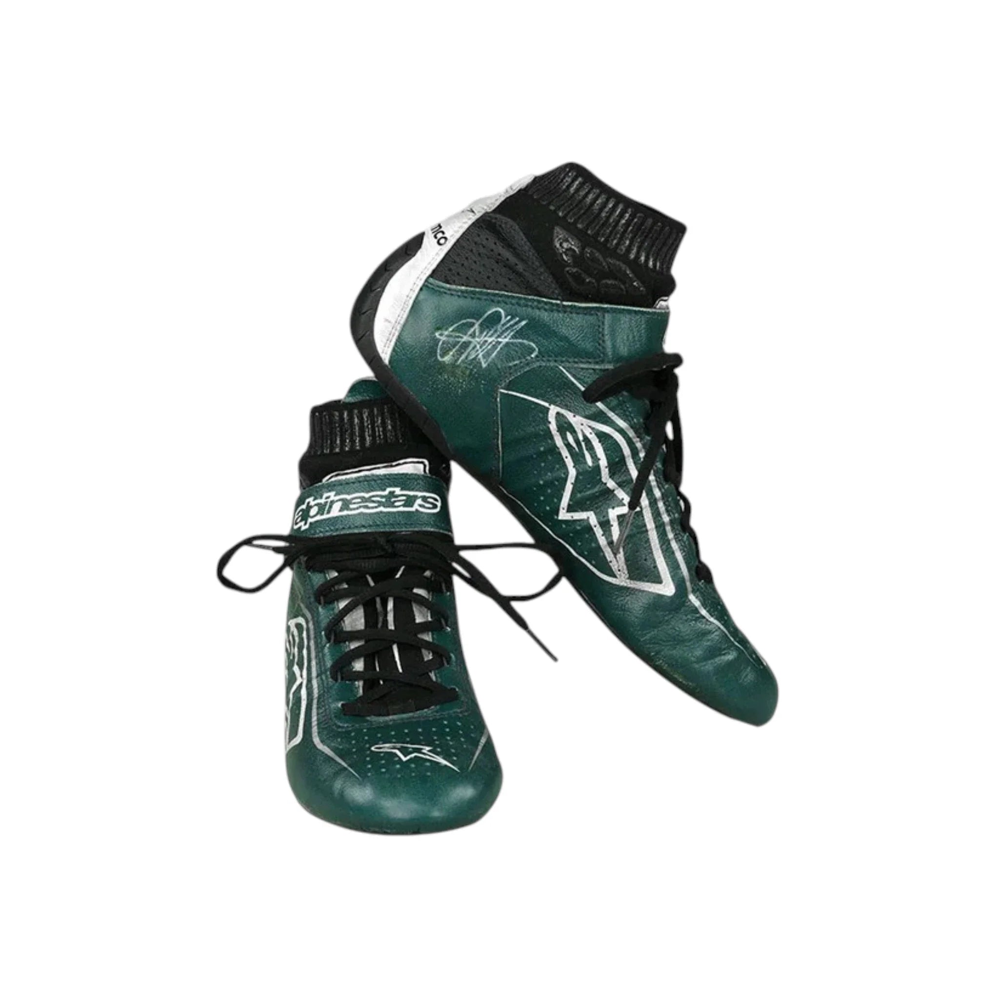Lance Stroll 2021 Aston Martin F1 Racing Shoes - Prix Racewears image 2