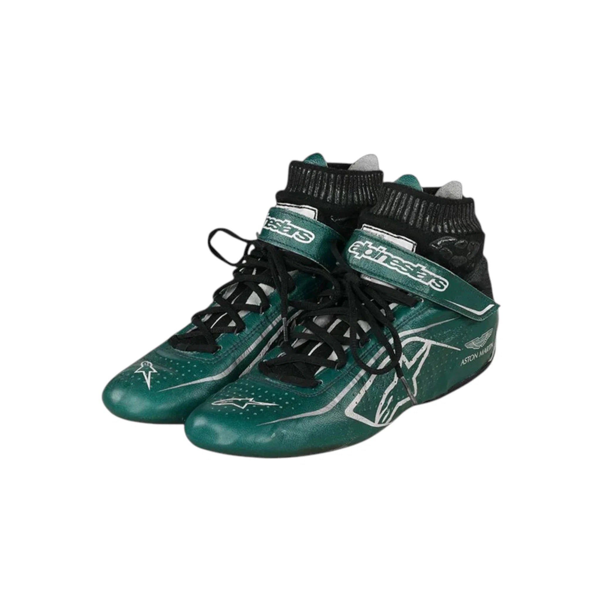 Lance Stroll 2021 Aston Martin F1 Racing Shoes - Prix Racewears image 3