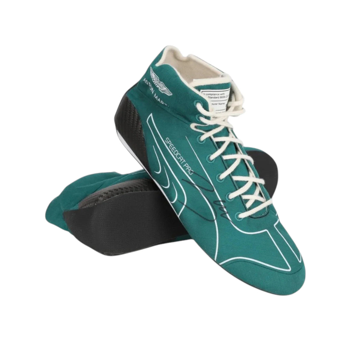 Lance Stroll 2022 Aston Martin Dutch GP F1 Racing Shoes - Prix Racewears image 2