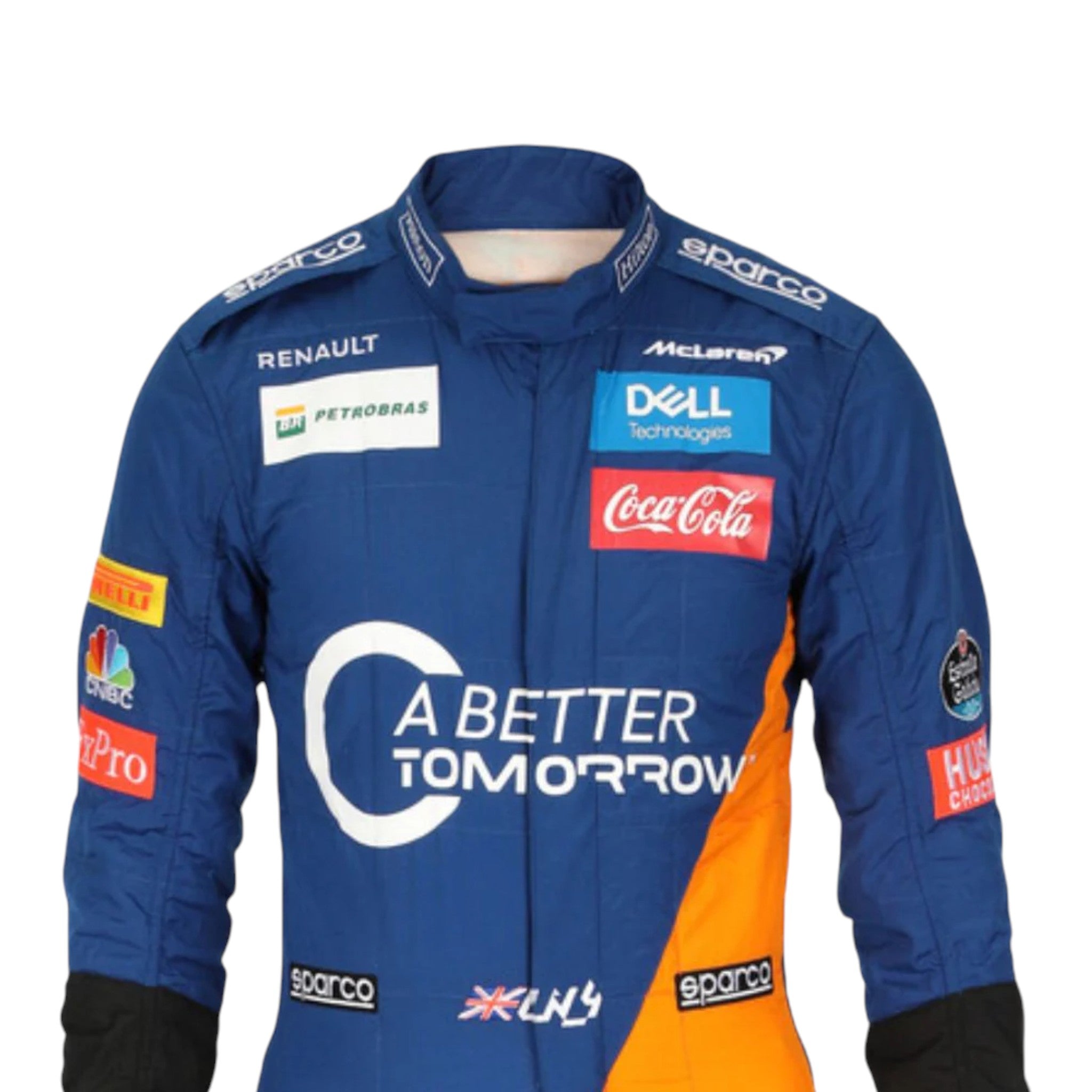 Lando Norris 2019 Mclaren F1 Race Suit - Prix Racewears image 2