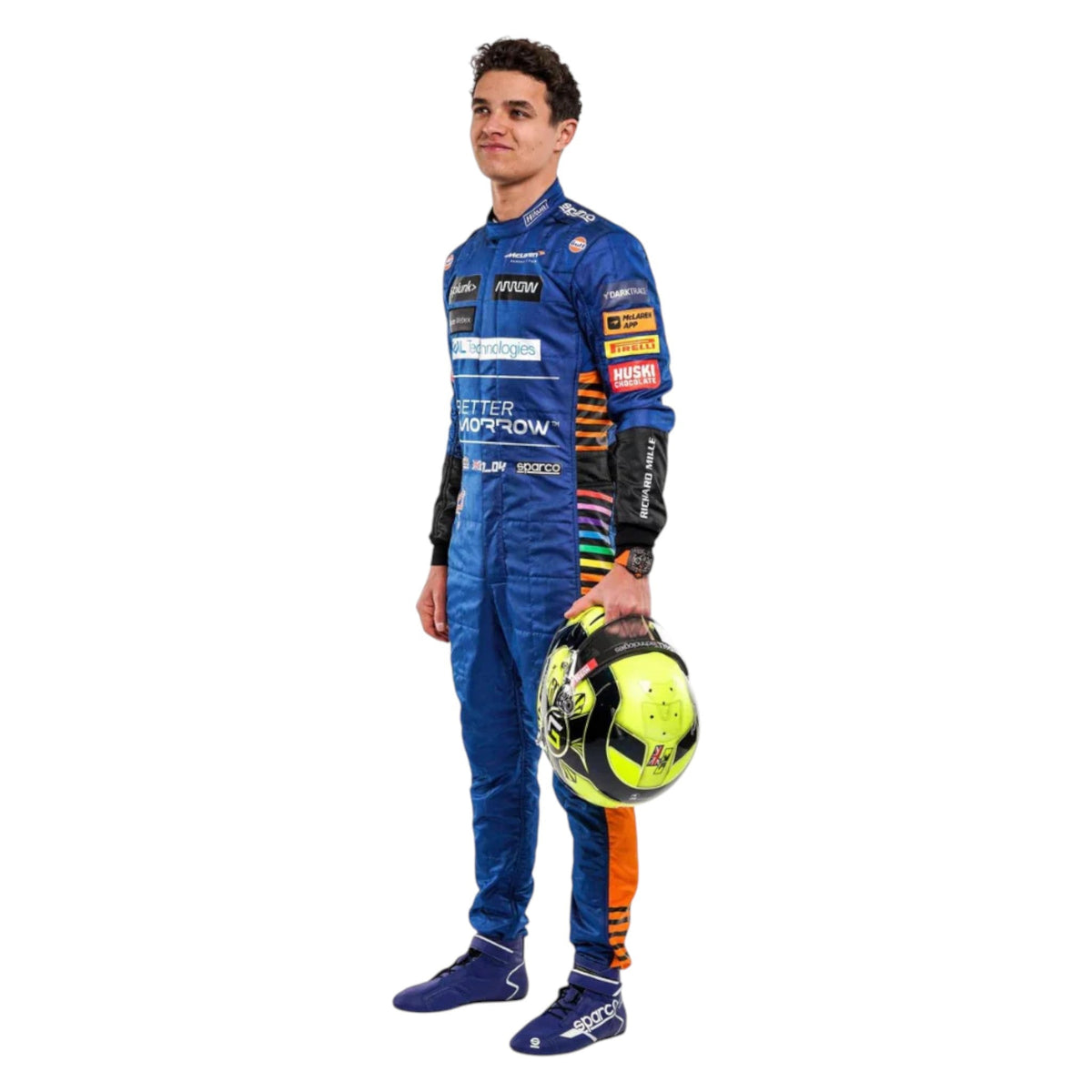 Lando Norris 2021 Mclaren F1 Race Suit - Prix Racewears image 1