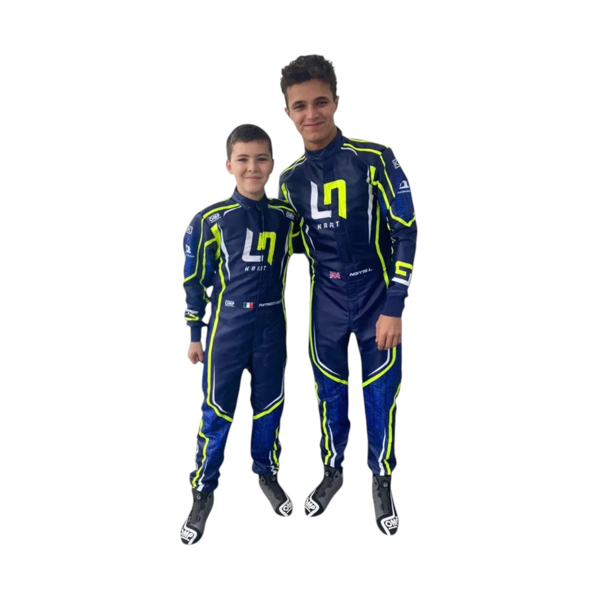 Lando Norris 2022 LN OMP Go Kart Racing Suit - Prix Racewears image 4