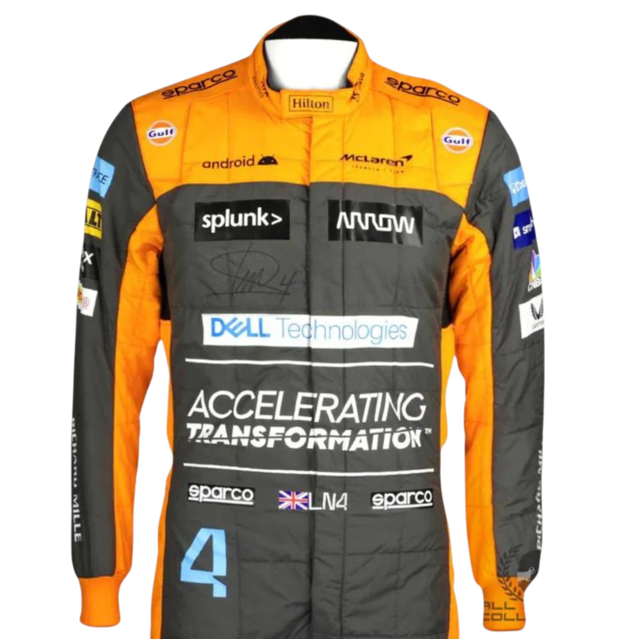 Lando Norris 2022 Mclaren F1 Race Suit - Prix Racewears image 1