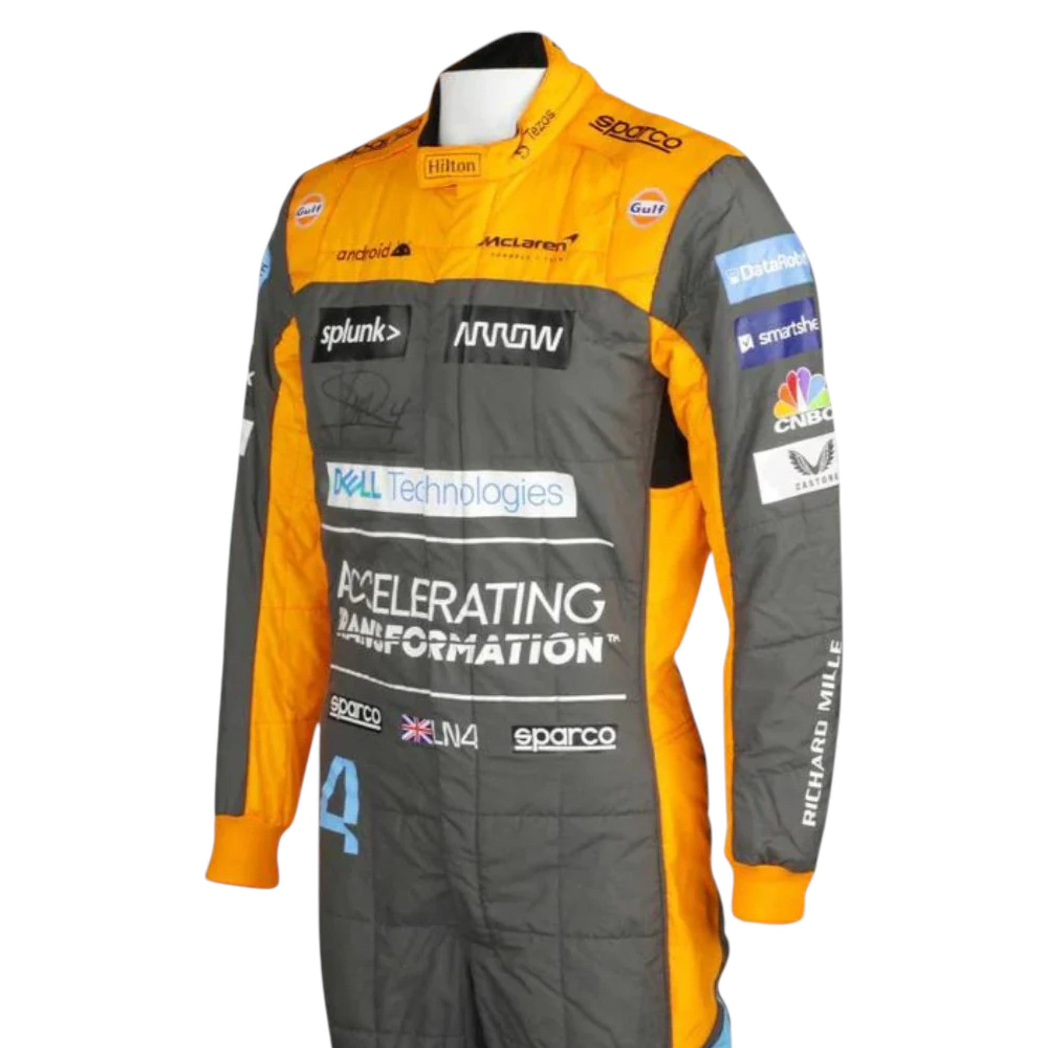 Lando Norris 2022 Mclaren F1 Race Suit - Prix Racewears image 4