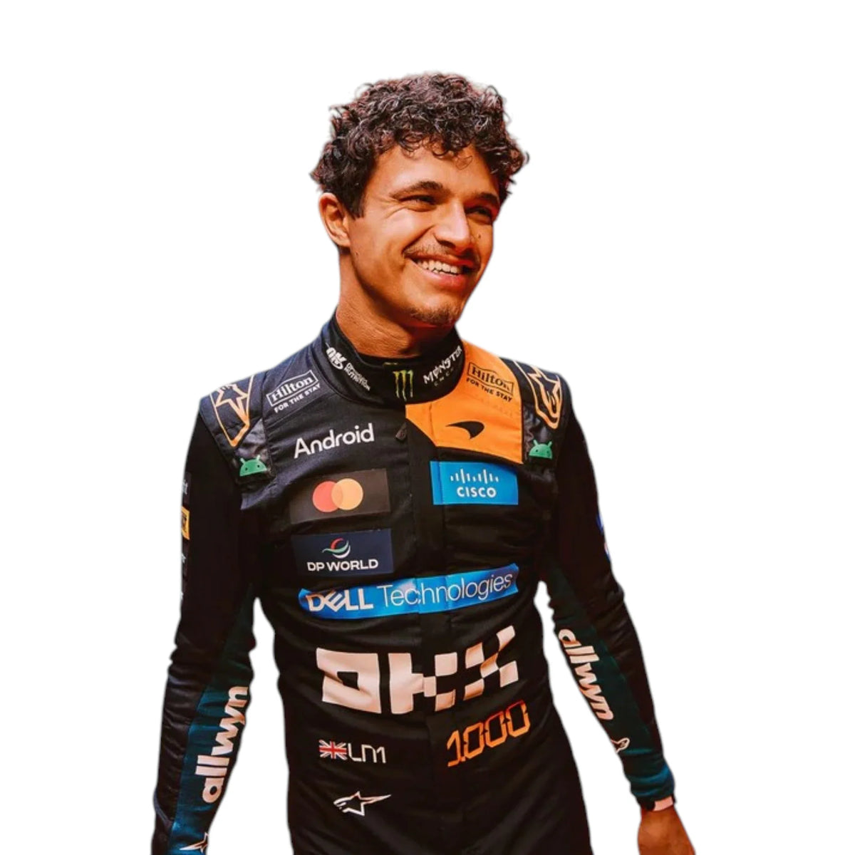 Lando Norris 2026 McLaren 1000th Monaco GP F1 Race Suit - Prix Racewears image 1