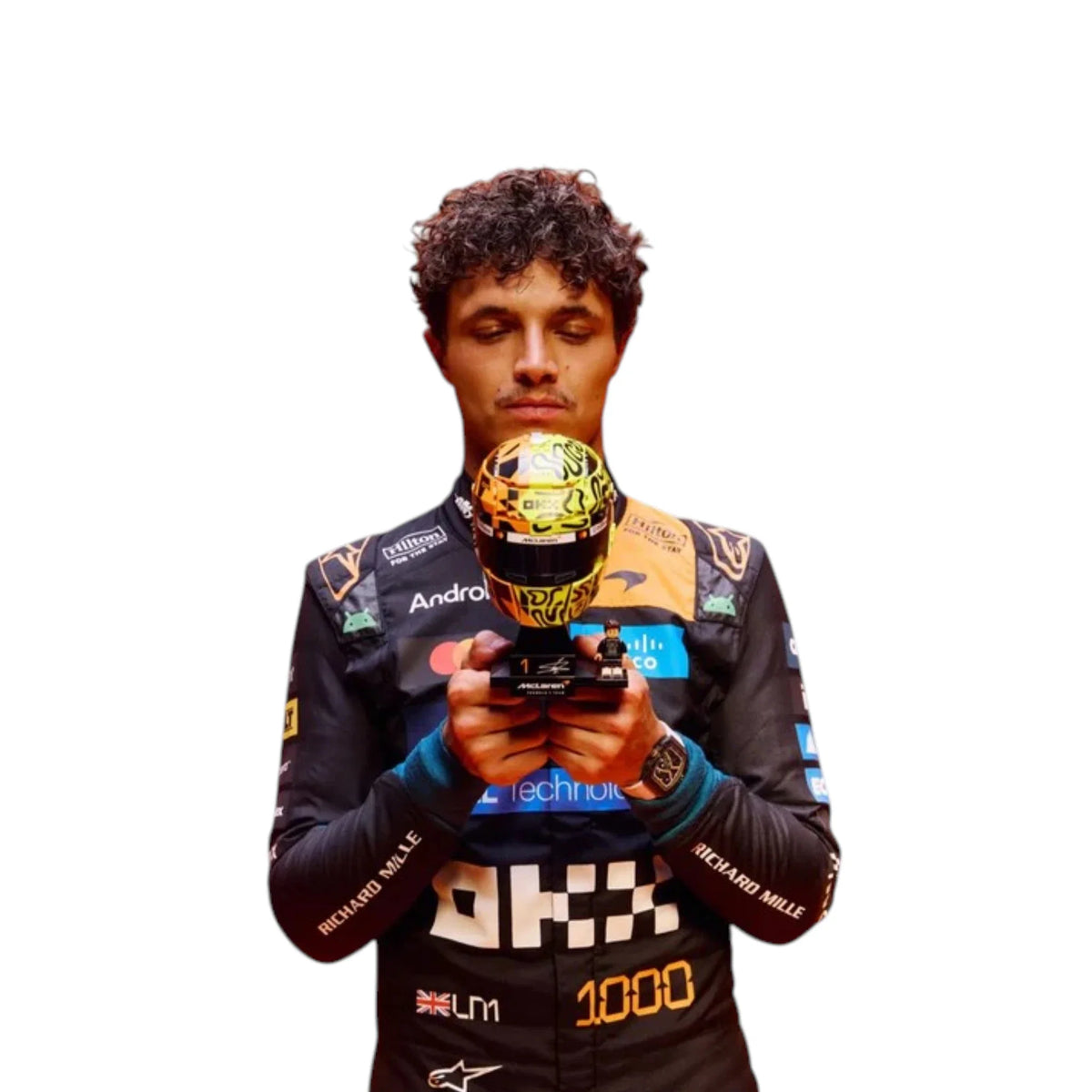 Lando Norris 2026 McLaren 1000th Monaco GP F1 Race Suit - Prix Racewears image 2