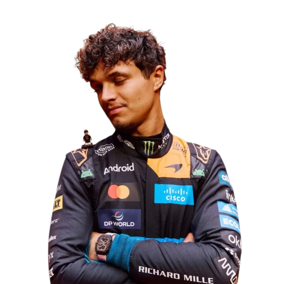 Lando Norris 2026 McLaren 1000th Monaco GP F1 Race Suit - Prix Racewears image 3