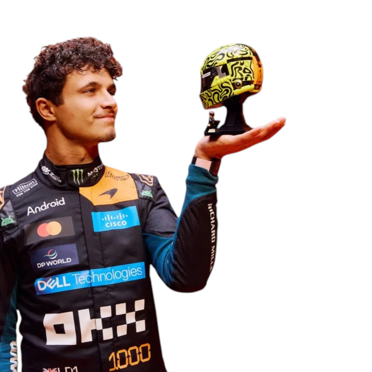Lando Norris 2026 McLaren 1000th Monaco GP F1 Race Suit - Prix Racewears image 4