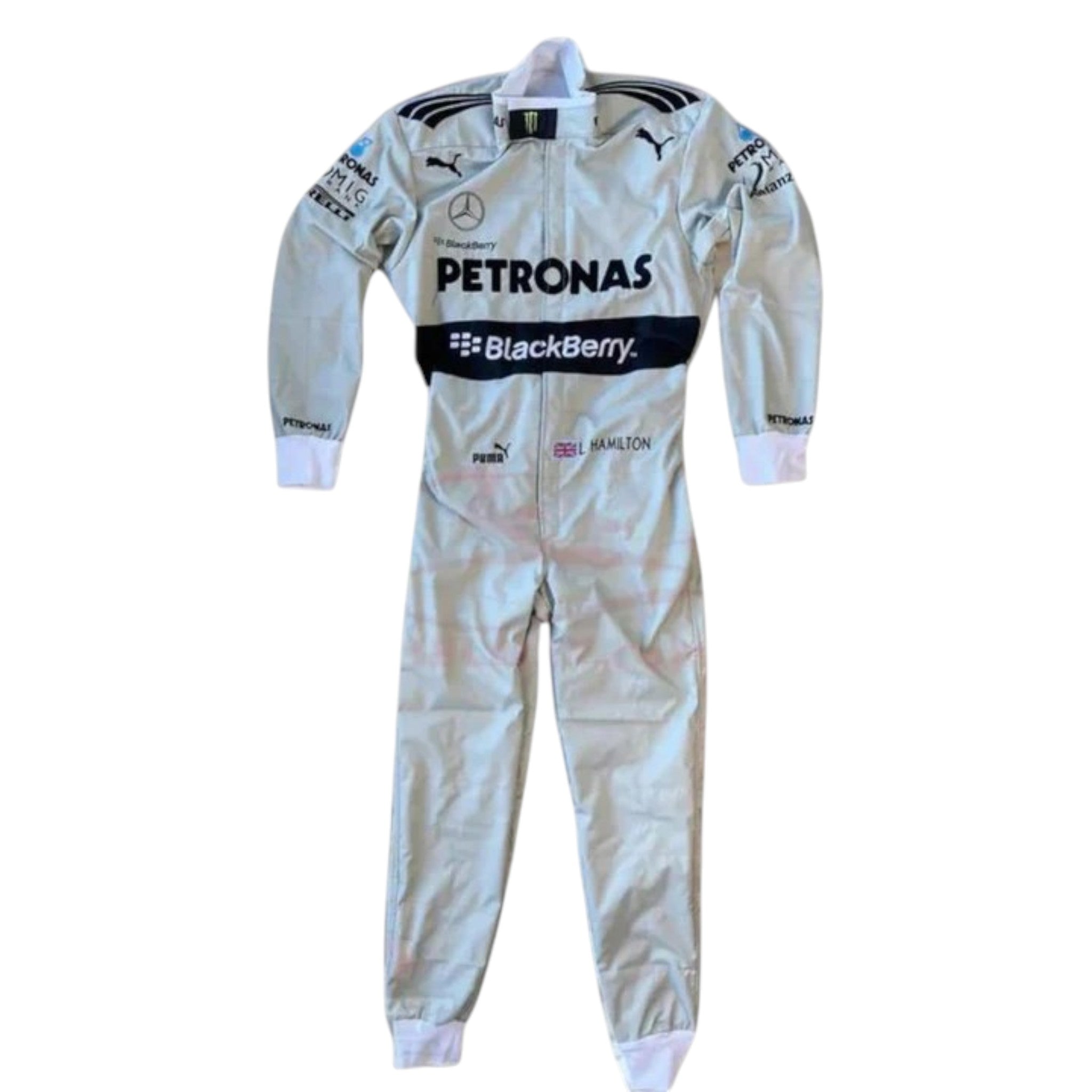 Lewis Hamilton 2013 Mercedes Petronas F1 Race Suit - Prix Racewears image 1