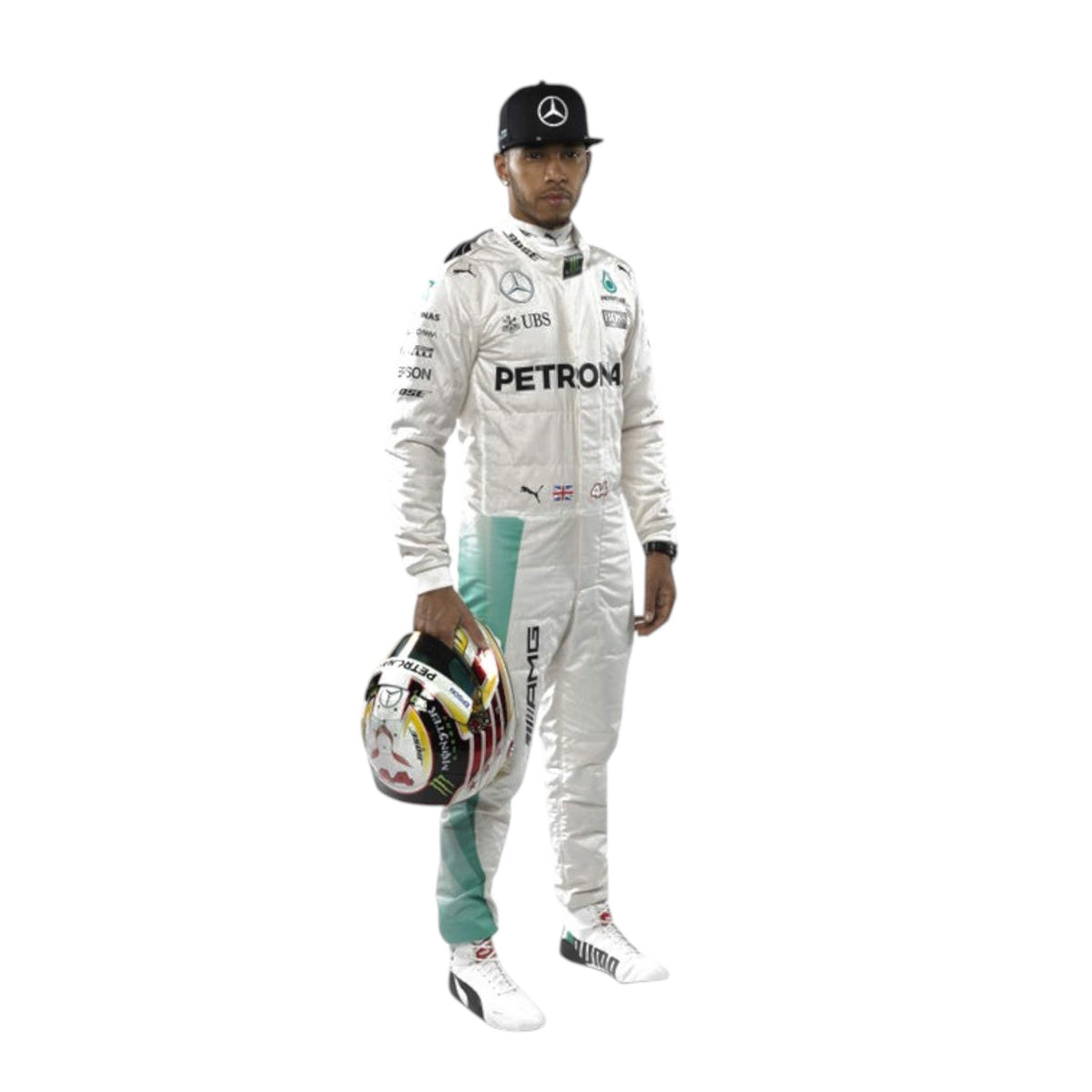 Lewis Hamilton 2016 Mercedes-AMG Petronas F1 Race Suit - Prix Racewears image 2