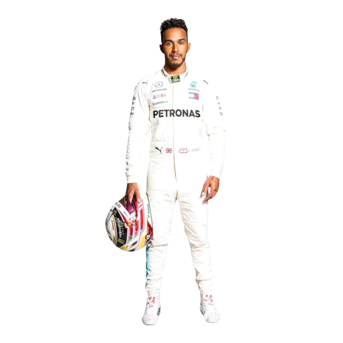 Lewis Hamilton 2018 Mercedes AMG Petronas F1 Race Suit - Prix Racewears image 1