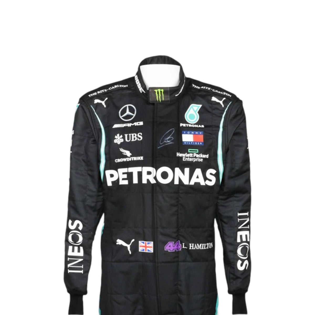 Lewis Hamilton 2020 Mercedes AMG Petronas F1 Race Suit - Prix Racewears image 1