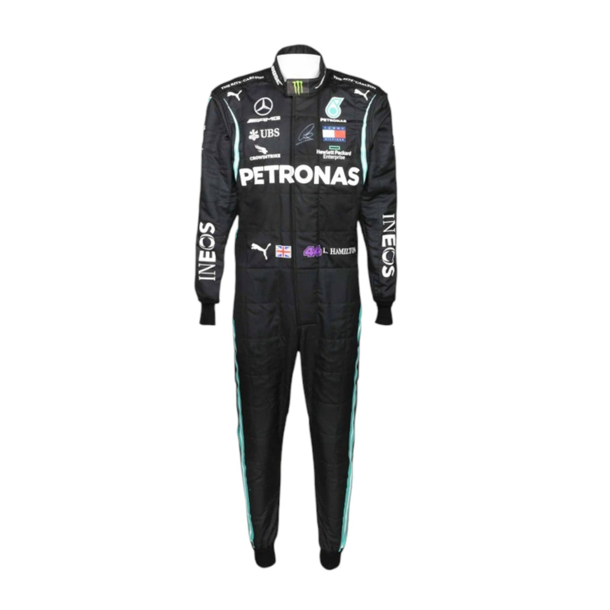 Lewis Hamilton 2020 Mercedes AMG Petronas F1 Race Suit - Prix Racewears image 3