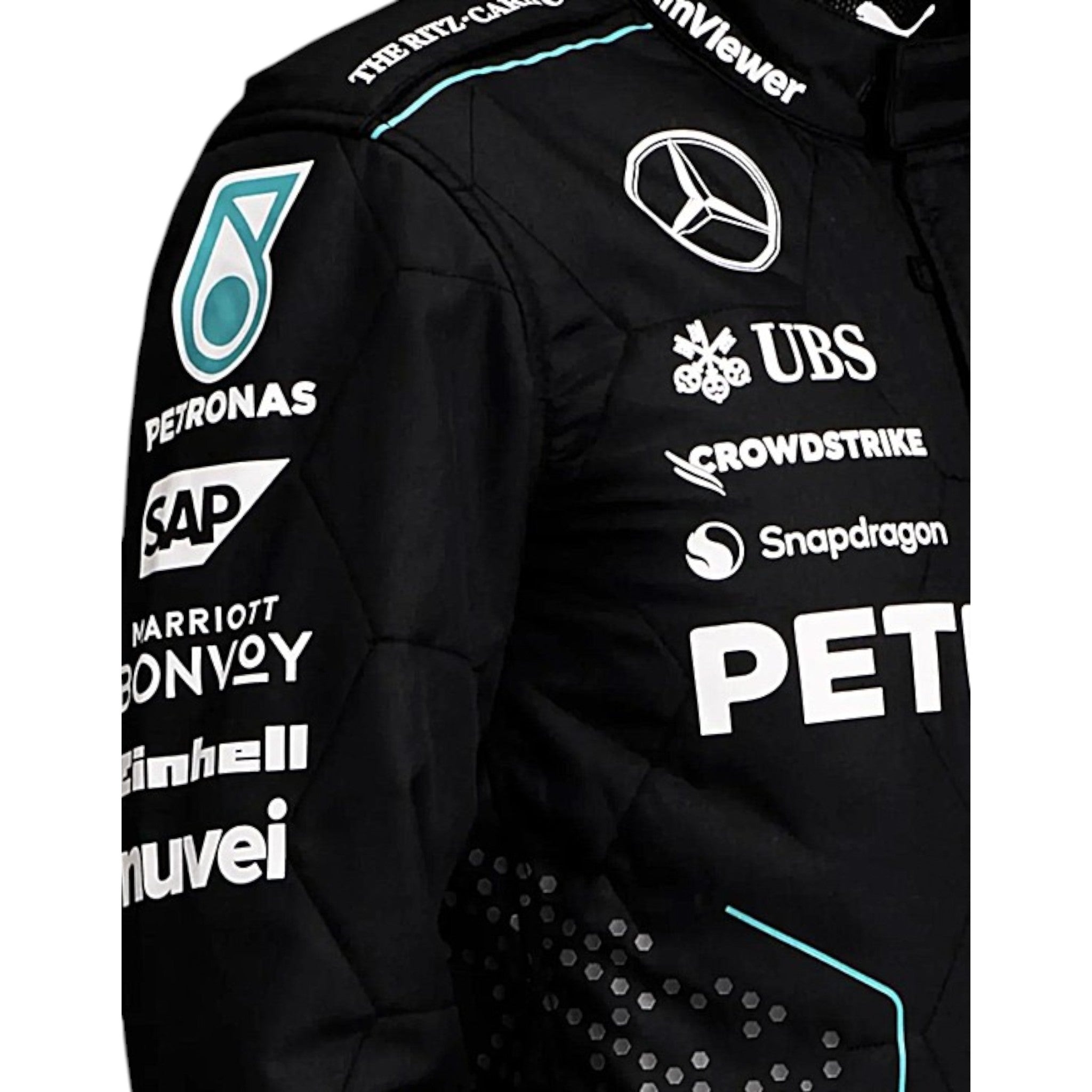 Lewis Hamilton 2024 Mercedes AMG Petronas F1 Race Suit - Prix Racewears image 4