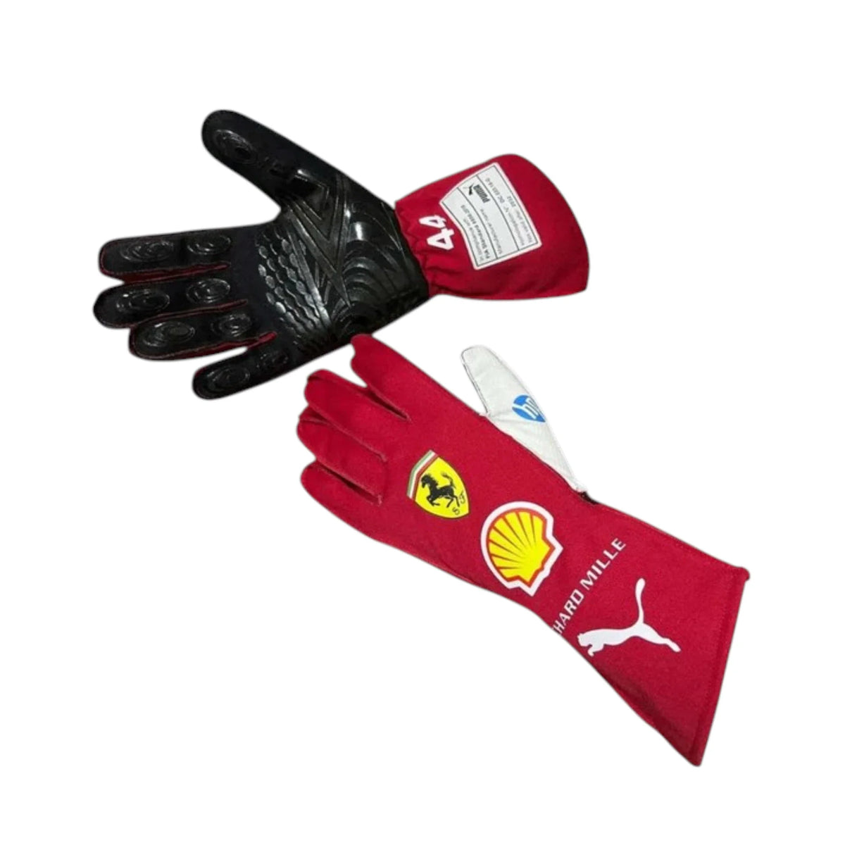 Lewis Hamilton 2025 Ferrari F1 Racing Gloves - Prix Racewears image 4