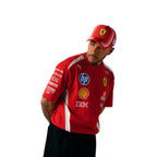 Lewis Hamilton 2025 Ferrari F1 Racing T-Shirt - Prix Racewears image 3