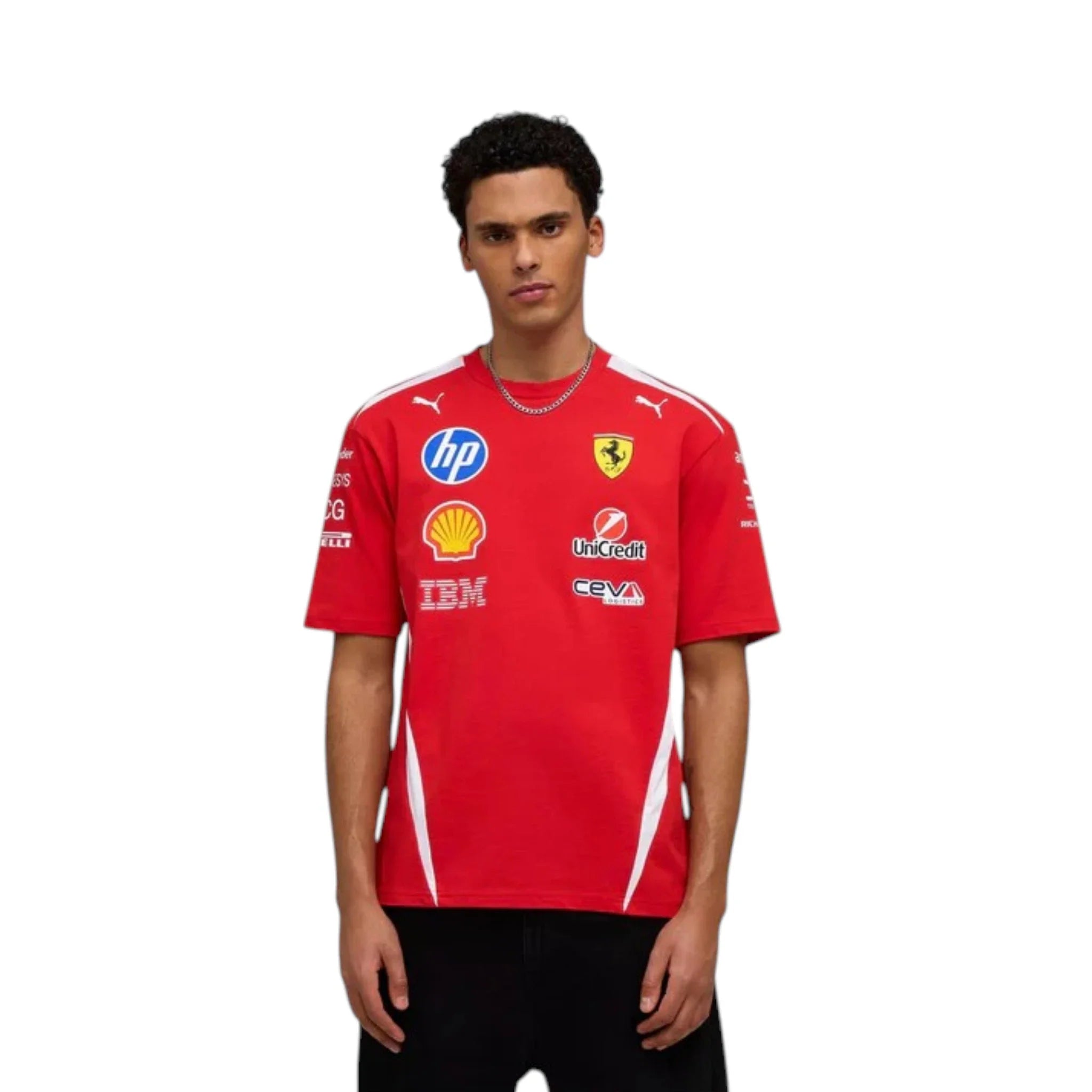 Lewis Hamilton 2025 Ferrari F1 Racing T-Shirt - Prix Racewears image 5