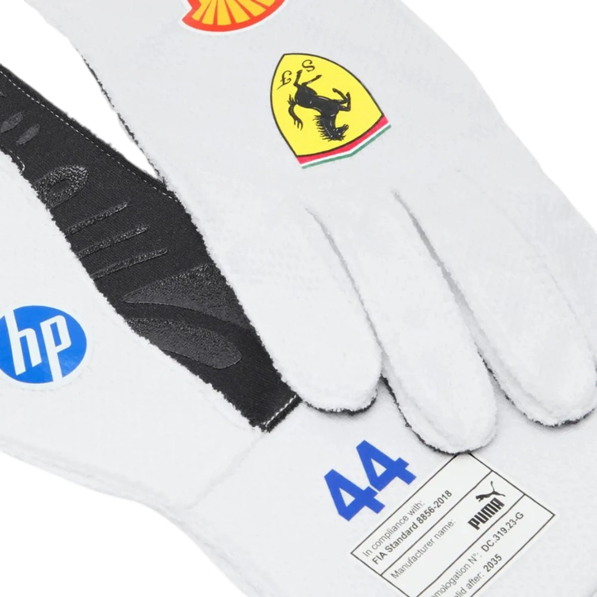 Lewis Hamilton 2025 Ferrari Miami GP F1 Racing Gloves - Prix Racewears image 2