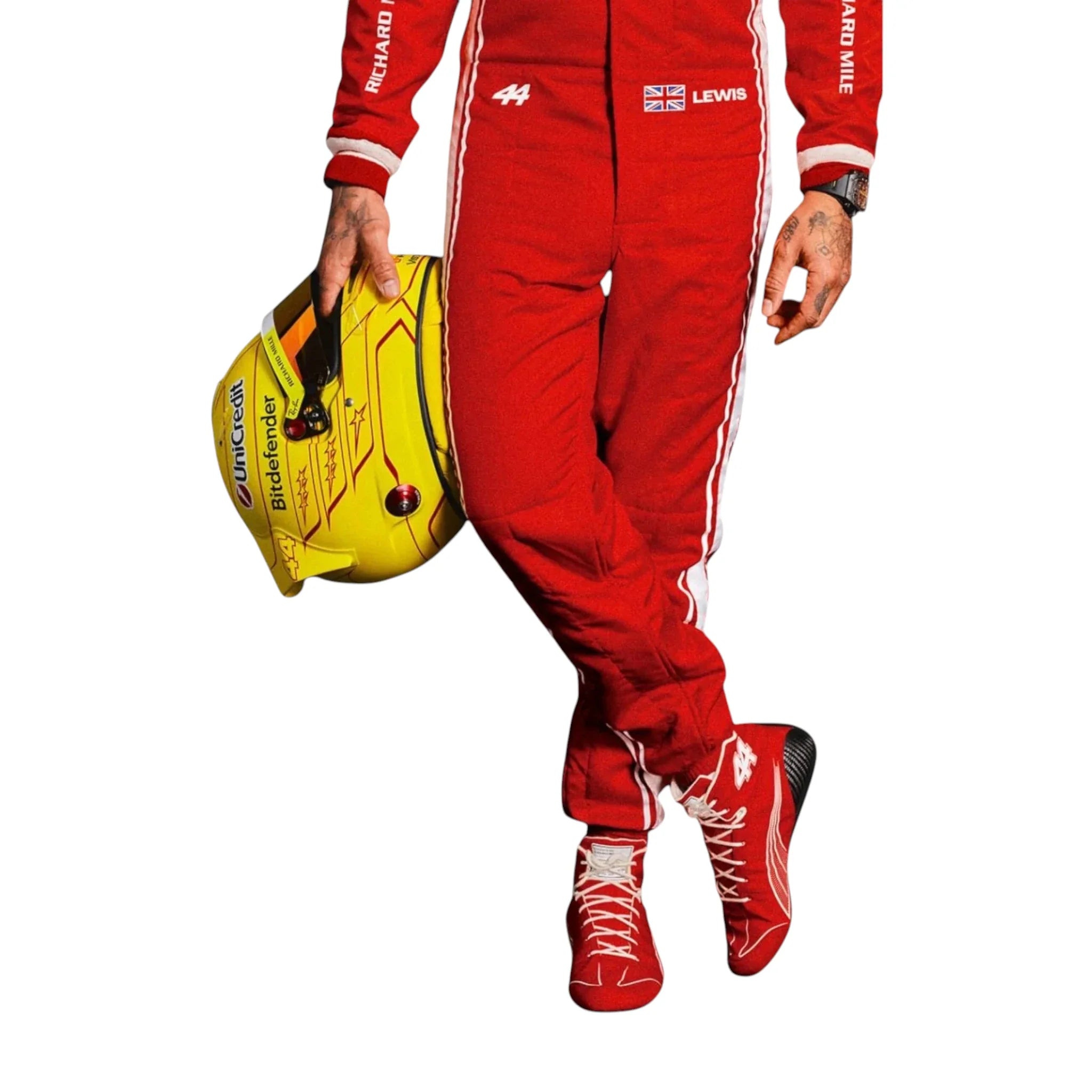 Lewis Hamilton 2026 Ferrari F1 Race Suit - Prix Racewears image 5